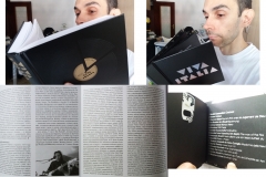 "Viva Italia", 2017. Book + quadruple CD compilation about italian experimental electronic music scene, by russian journalist Dmitry Vasilyev